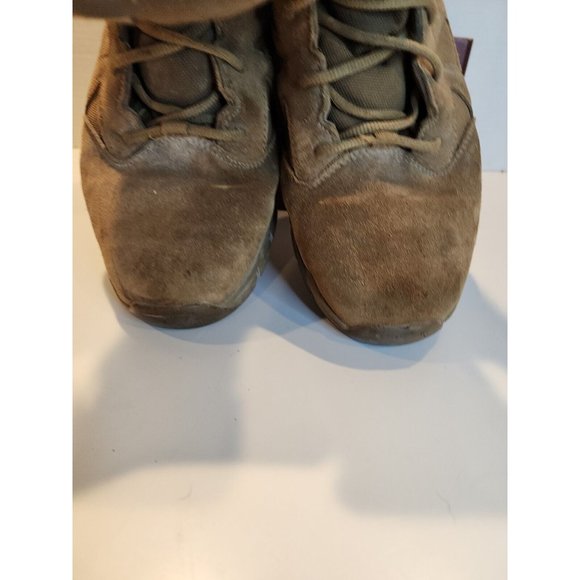 Reebok Mens 8" Tactical Boot Sublite Cushion RB8808 Khaki Leather Lace Up  12W - Picture 4 of 9